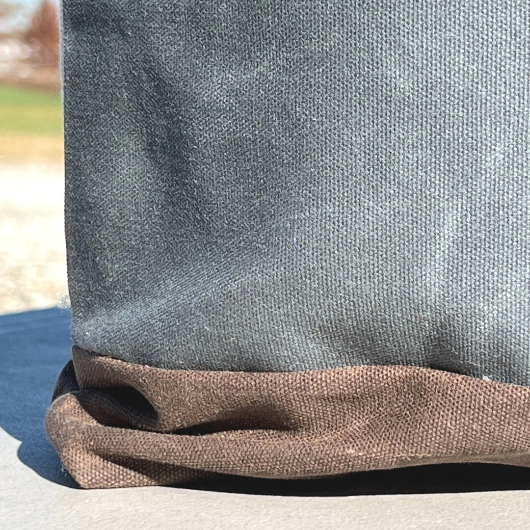 Made in USA RWB Logo Burn Bags - Slate
