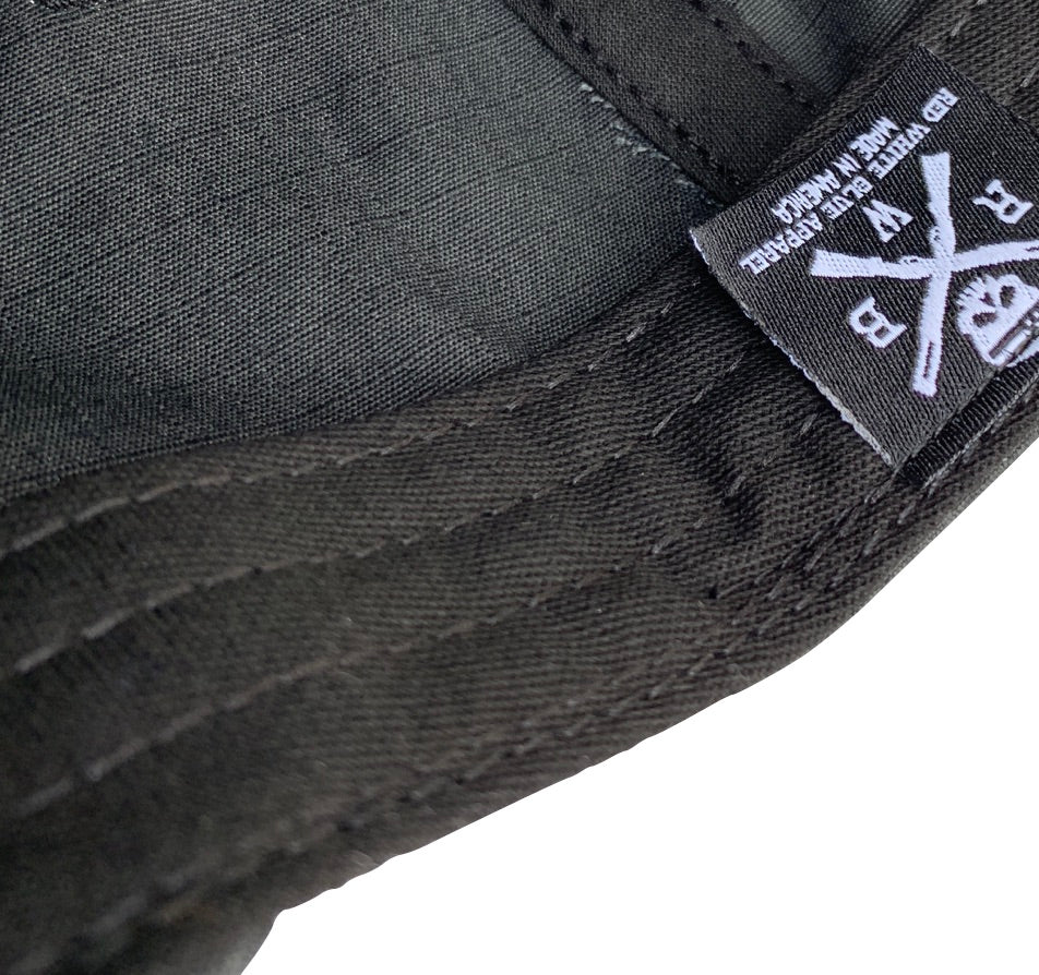 American Flag Blacked Out Full Fabric Ripstop - RANGE HAT