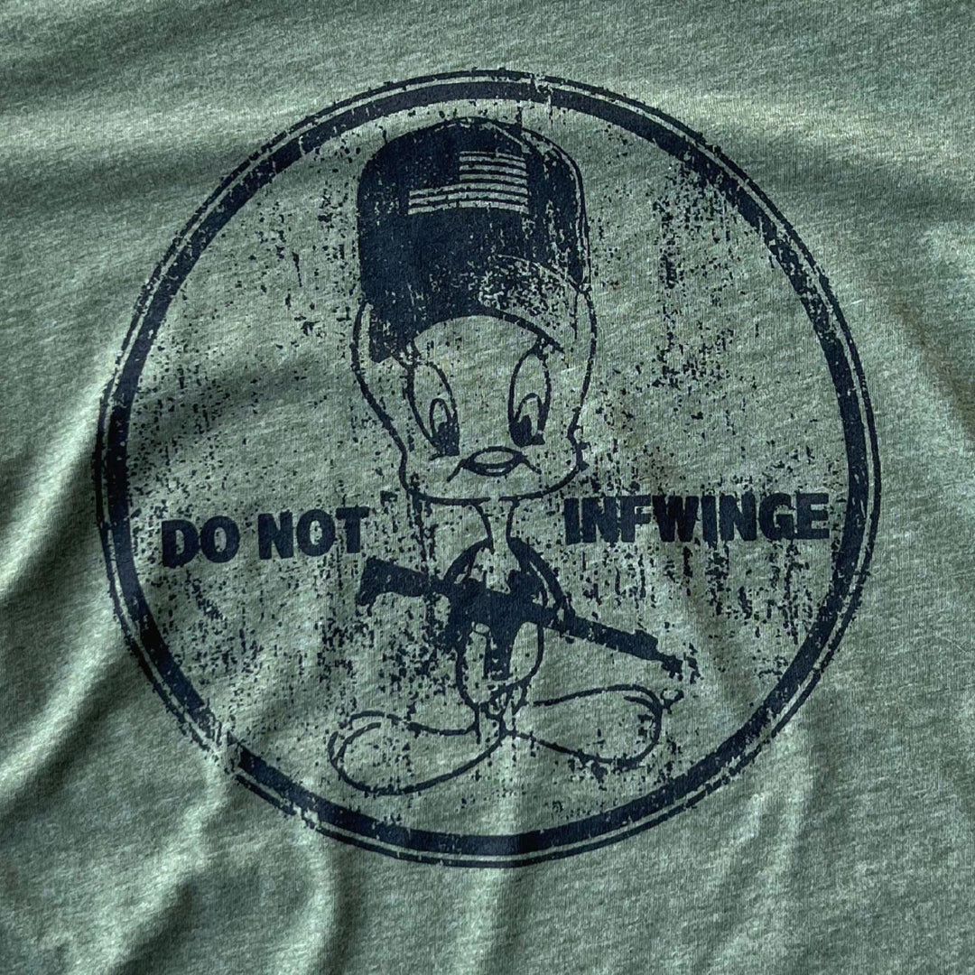 Men's Don't Infringe Tweety Second Amendment T-Shirt