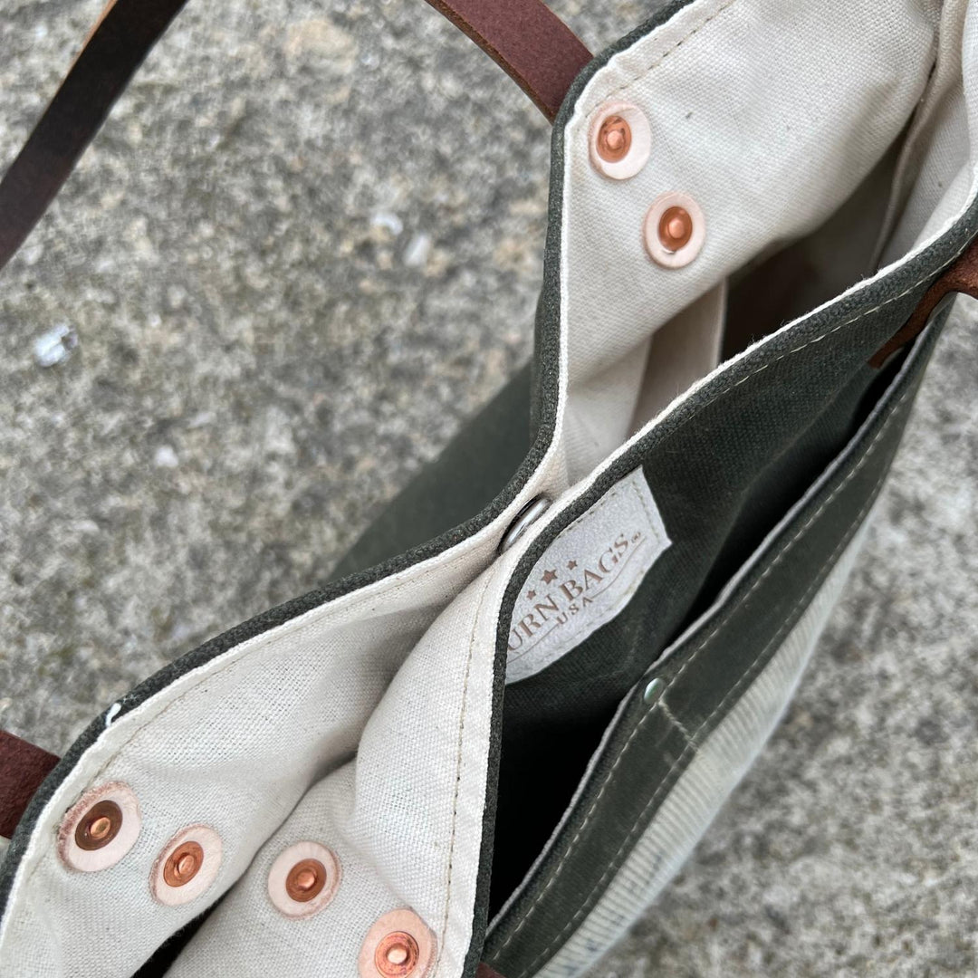 Made in USA Burn Bags - Large Olive