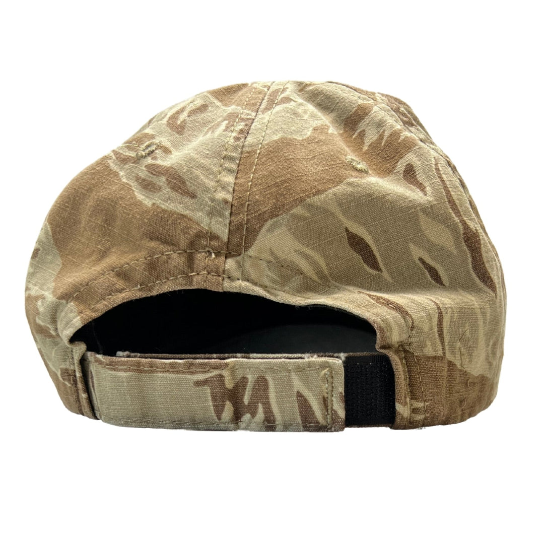 American Flag Vintage Washed Full Fabric Desert Tiger Stripe Camo - RANGE HAT