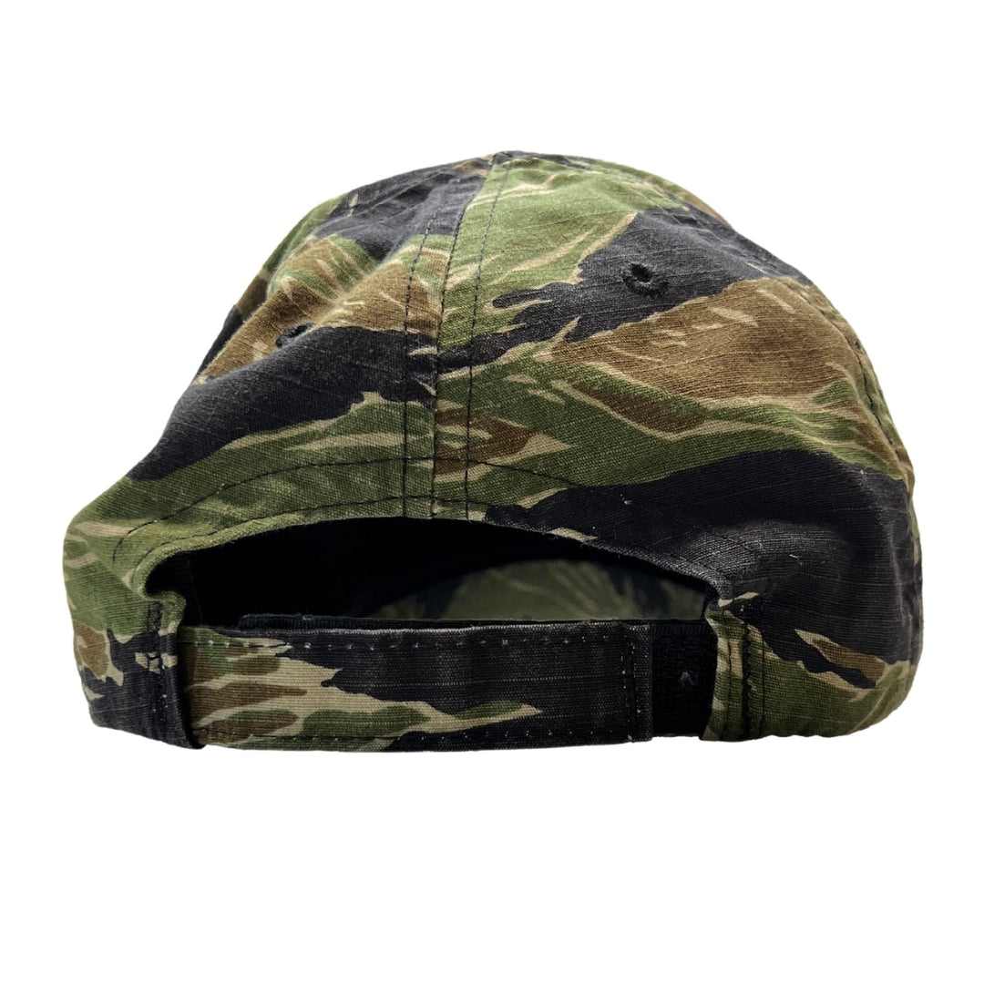 American Flag Vintage Washed Full Fabric Tiger Stripe Camouflage - RANGE HAT