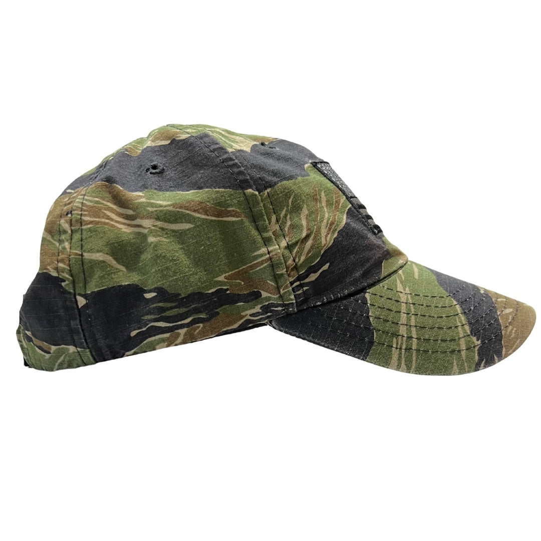 American Flag Vintage Washed Full Fabric Tiger Stripe Camouflage - RANGE HAT