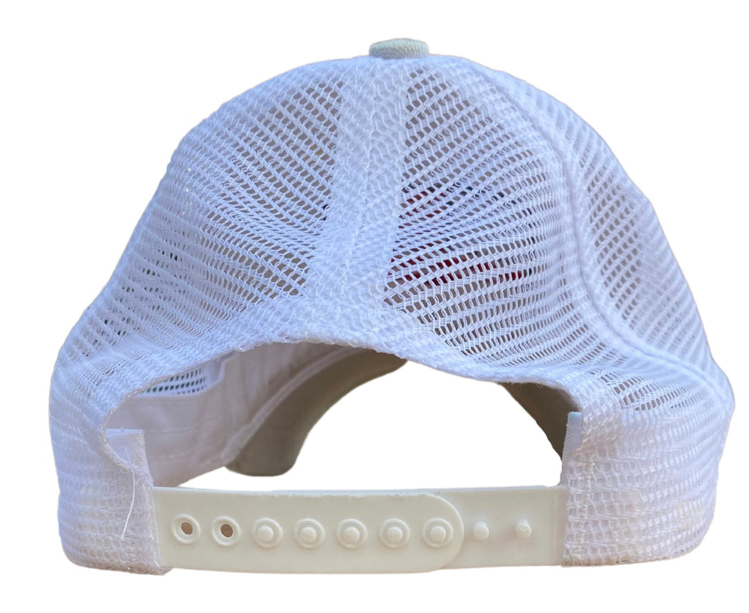 American Flag Snap Back Off White - Trucker Hat