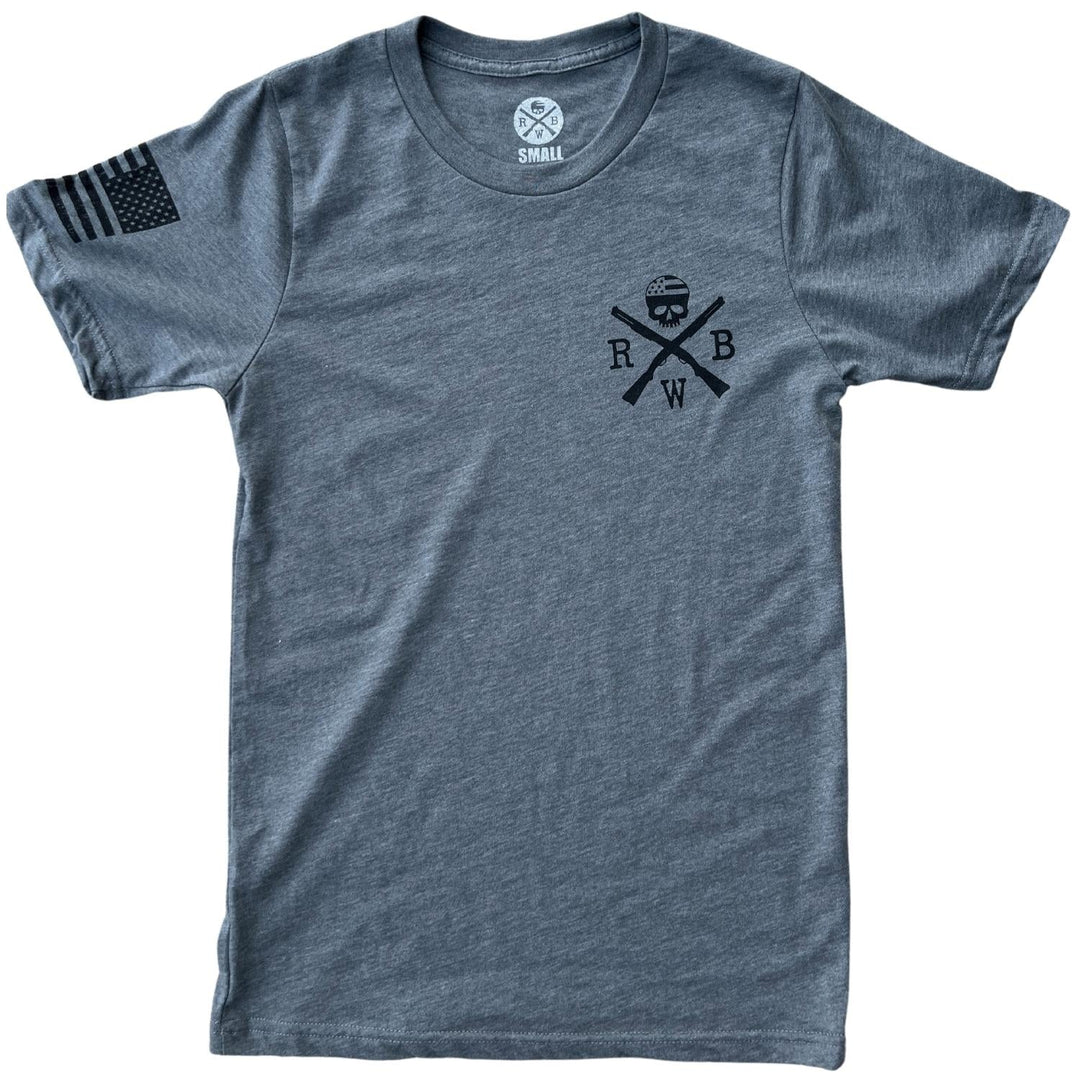 Men's Patriotic I'd Run That Rifle Second Amendment T Shirt