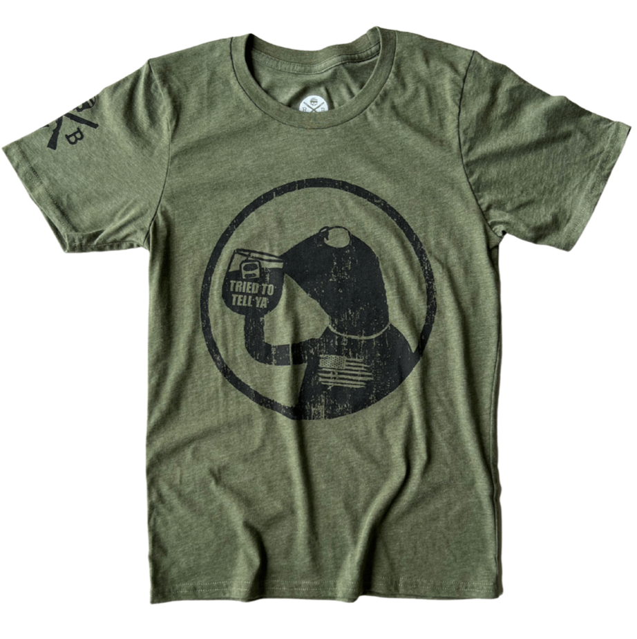 Men's Tried To Tell Ya Patriotic American Made T-Shirt