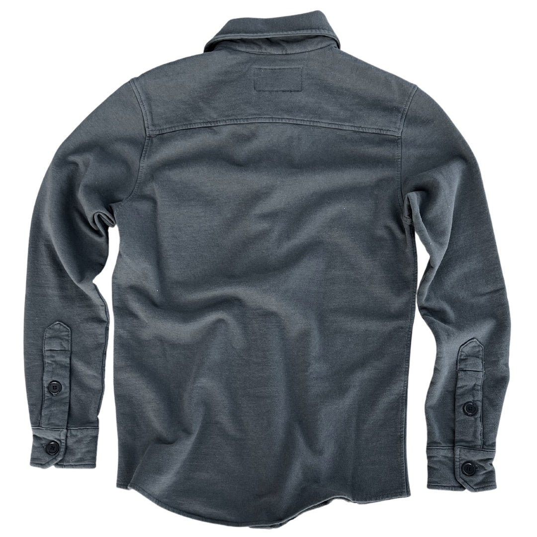 Men's Made In America Button Down Shirt - Charcoal