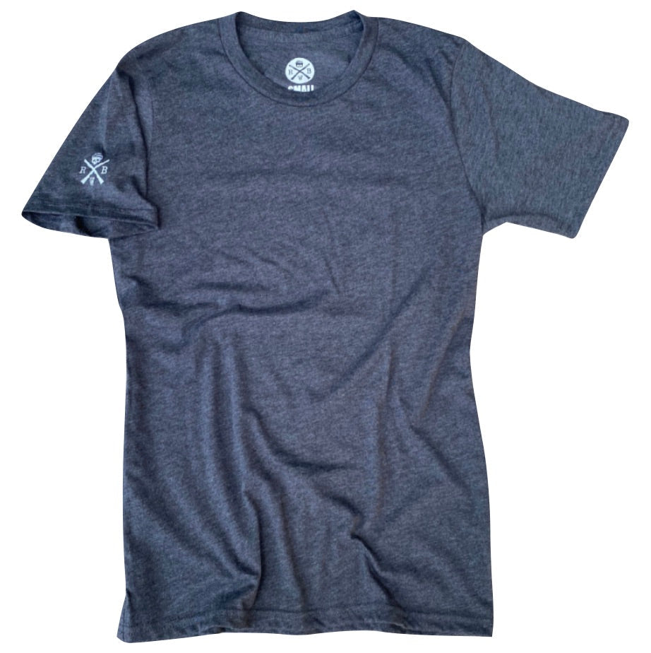 Men's American Basic Tees Heather Gray Forest  Charcoal