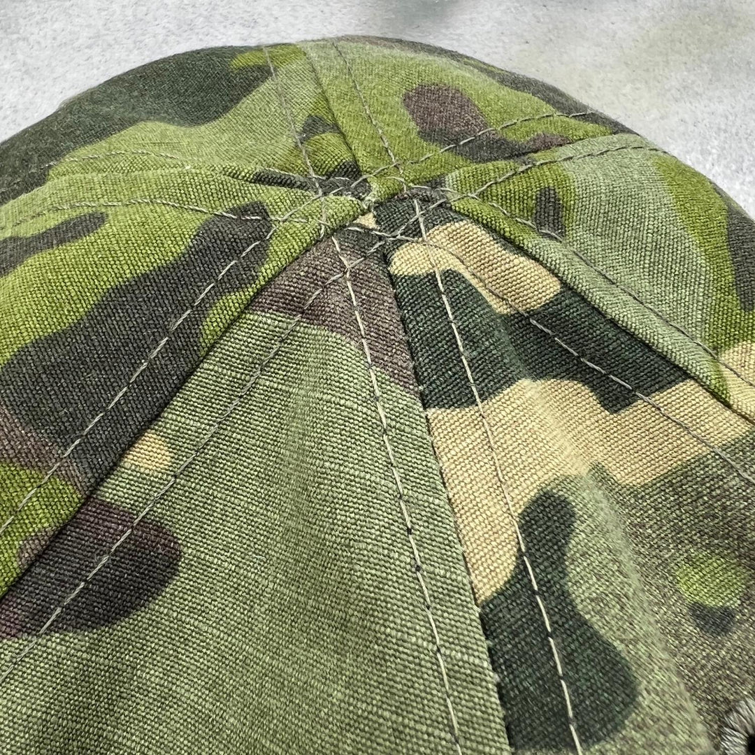 American Flag Vintage Washed Full Fabric Tropic Multicam Camo - RANGE HAT